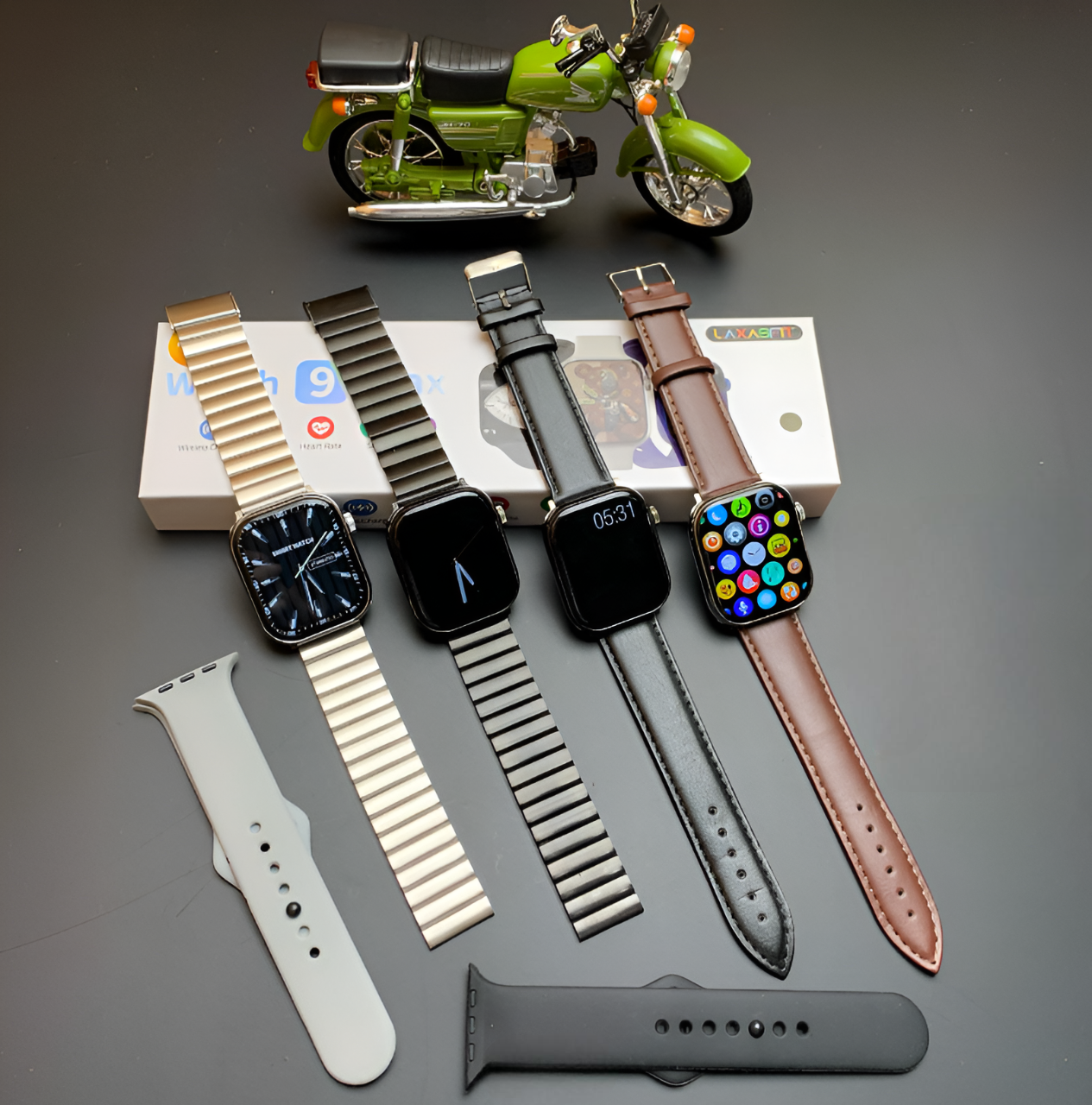Watch 9 Max Stainless Steel with CTZN Chain strap
