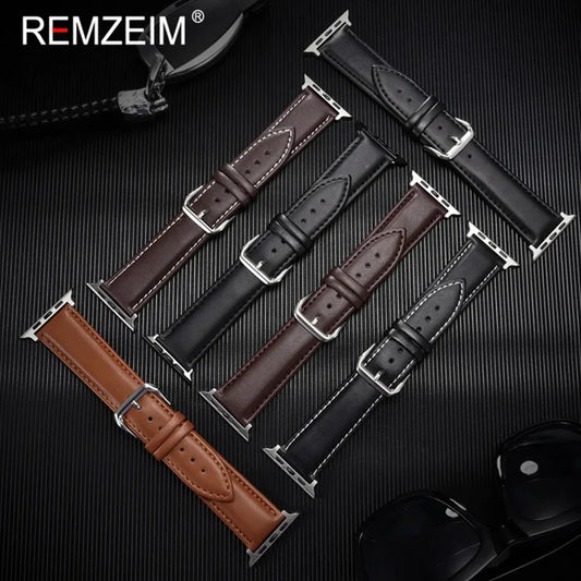 Leather Straps For 42-44-45-49mm
